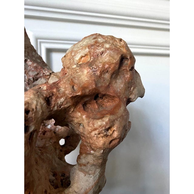 Chinese Taihu Scholar Stone Sculpture on Wood Stand For Sale - Image 15 of 15