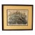 Framed Hand Colored 19th Century Lithograph Titled "State of Delaware" For Sale