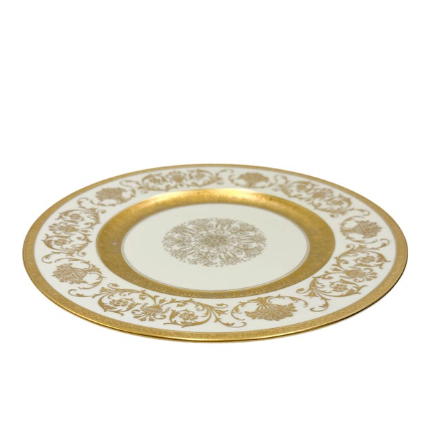 1960s Set of 6 K.& A. Krautheim Selb Bavaria Dinner Plates For Sale - Image 5 of 11