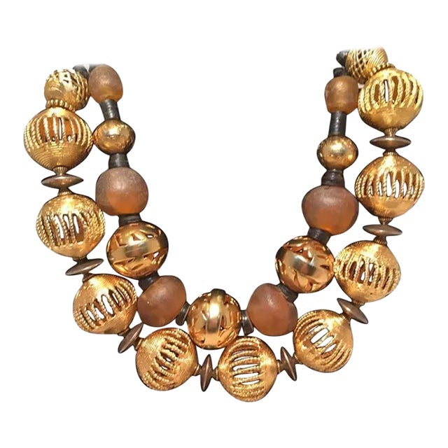 Masha Archer Vintage Designer Necklace Set For Sale