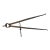 19th C. Hand-Forged Iron 14" Machinist Inside Calipers For Sale
