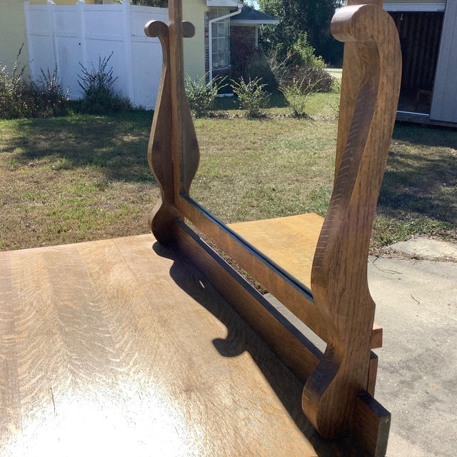 Antique Tiger Oak Dresser For Sale - Image 6 of 13
