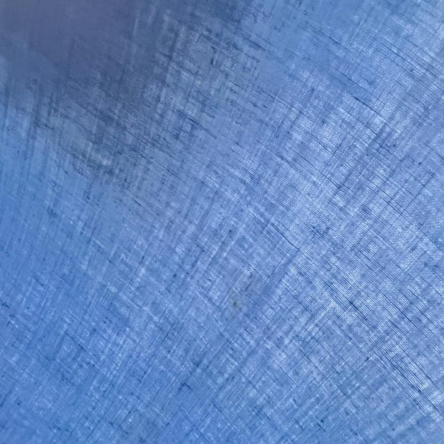 Vintage Set of 7 Dinner Linen Napkins Neutral Colors Fringed Farmhouse Boho Easter Earth Tones For Sale - Image 11 of 12