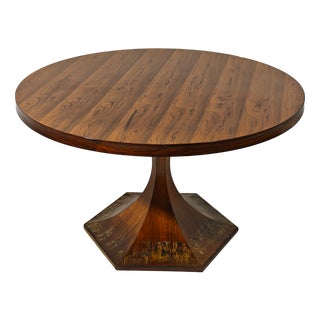 Dining Table in Wood by Giulio Moscatelli for Meroni, Italy, 1964 For Sale