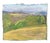 Theo Möller, Schackauberg, Rhön, Fulda, 1947, Oil Painting on Linen For Sale
