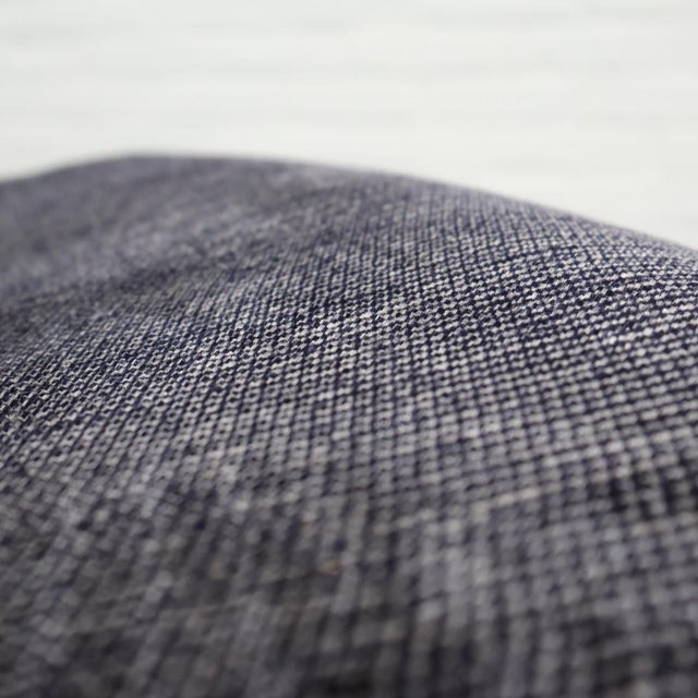 Italian Chenille Lounge Chair, 1970s For Sale - Image 16 of 17