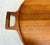 1960s Danish Modern Large Teak Wooden Serving Tray by Jens Quistgaard for Dansk Designs For Sale - Image 5 of 12