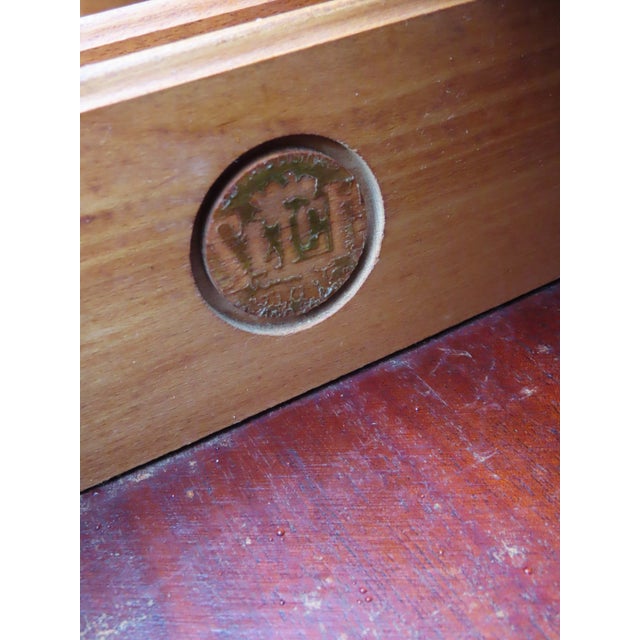 Early 20th Century Early 1900s Carved Hand Painted Tall Chest of Drawers 6895 For Sale - Image 5 of 17