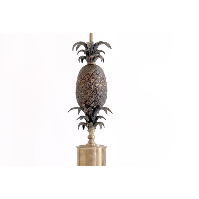 Mid-Century Modern Pineapple Table Lamp in the style of Maison Charles, 20th Century For Sale - Image 3 of 6