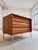 Chest of Drawers in Walnut with New Chrome Feet For Sale - Image 11 of 11