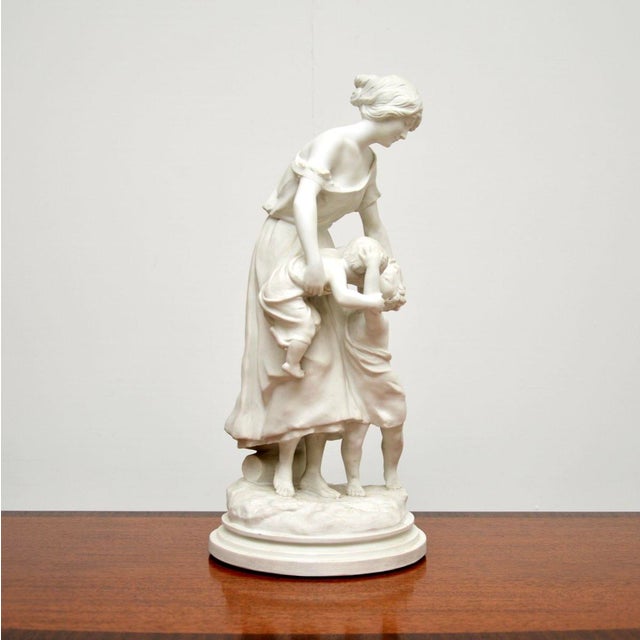 Luca Madrassi, French Figurative Sculpture, 1890, Bisque Porcelain For Sale - Image 3 of 11