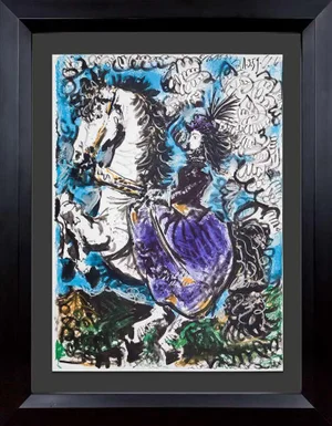 Pablo Picasso Lithograph Limited Edition Framed Print