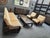What you see here is a complete living room furniture set, St. Moritz model by Klaus Rausch. Brutalism at its finest. The...