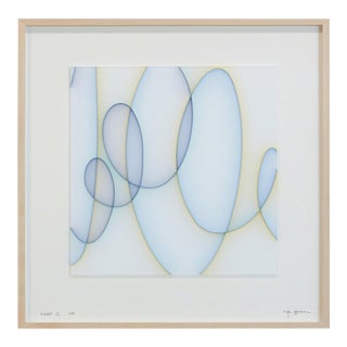Contemporary Abstract Cast Acrylic and Spray Paint "Acrobat Ii" by Tom Henderson For Sale