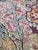 Textile Antique Persian Lavar Kerman Carpet, Traditional, Soft, Gold, Ivory, Blue, Green For Sale - Image 7 of 18