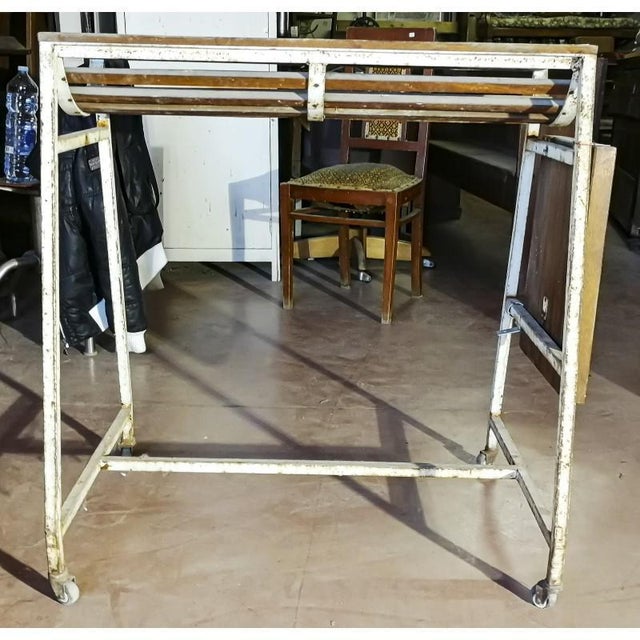 Italian Butcher Worktable, 1950s For Sale - Image 4 of 5