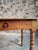 Wood Antique French Walnut Writing Table with Drawer, 1900s For Sale - Image 7 of 16