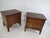 Wood 1940s Vintage Night Stands - a Pair For Sale - Image 7 of 13