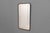 Large size Swedish harlequin mirror with rounded corners in a dark teak frame. Sweden circa 1960.