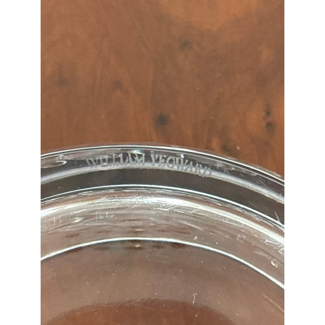 English Late 20th Century William Yeoward Cut Crystal Wine Bottle Coaster For Sale - Image 3 of 6