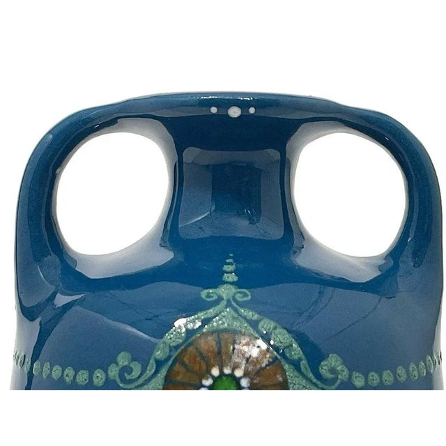 Dutch Earthenware Vase from Arnhems Fayencefabriek, 1910s For Sale - Image 5 of 10