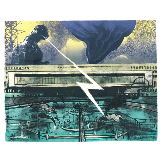 Modern Lithography by Piotr Panasiewicz, 2021 For Sale