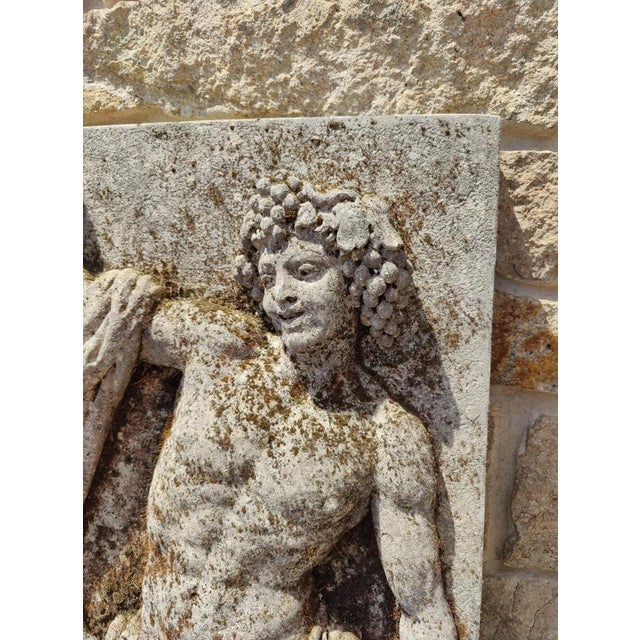 19th Century Stone Bas-Relief Depicting Bacchus, Vicenza For Sale - Image 8 of 11