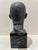 Metal Larry Mohr Verdigris Bronze Bust ''Beth'' on Marble Pedestal Sculpture Signed From Artist Estate For Sale - Image 7 of 11