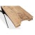 Wood Modern Plank Top Console Table For Sale - Image 7 of 12