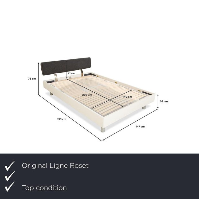 The Ligne Roset bed is crafted from high-quality wood, promising not only a timeless look but also exceptional durability....