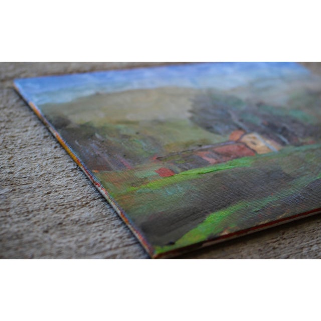 Quiet Places & Landscapes, Peña Adobe Park — Modern Plein Air Landscape Original oil painting by Lisa Haas, 6 x 8 unframed...