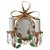 Hollywood Regency Floral Wall Lamp from Maison Baguès, 1950s For Sale - Image 13 of 13
