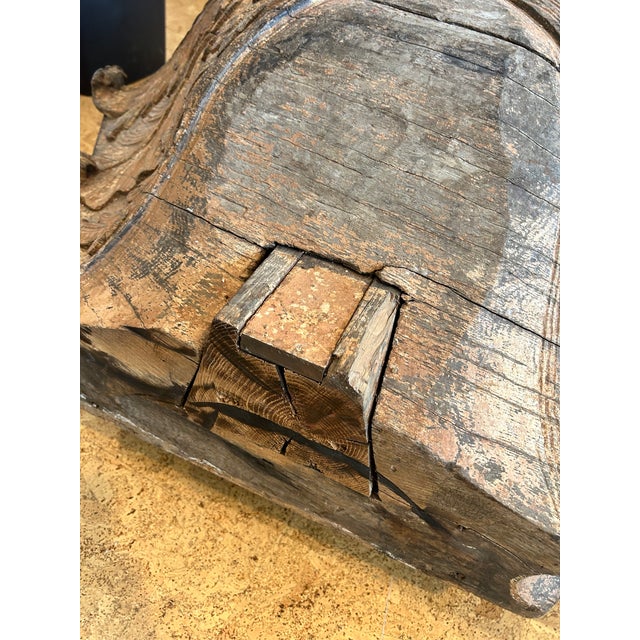 Antique Carved Wooden Architectural Element For Sale In Washington DC - Image 6 of 11