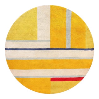 1970s Nazmiyal Collection Ilya Bolotowsky Art Rug For Sale