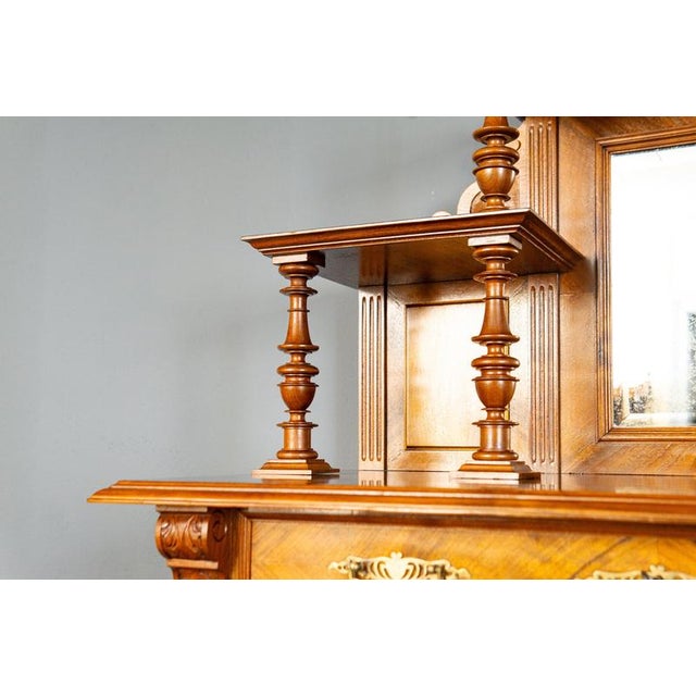 19th Century Wilhelminian Vertiko Cabinet For Sale - Image 17 of 18