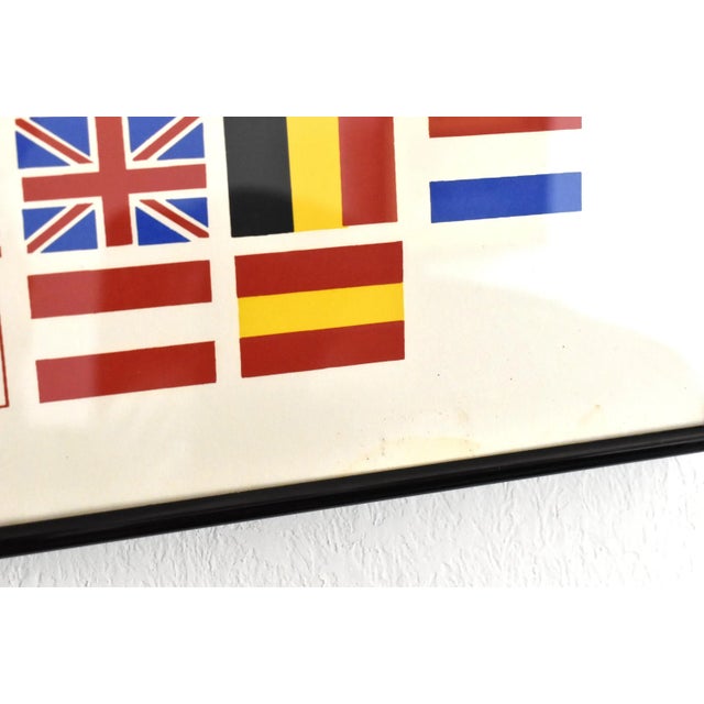 Vintage World Cycling Championships Bicycle Framed Poster by Phil Dynan For Sale - Image 9 of 10