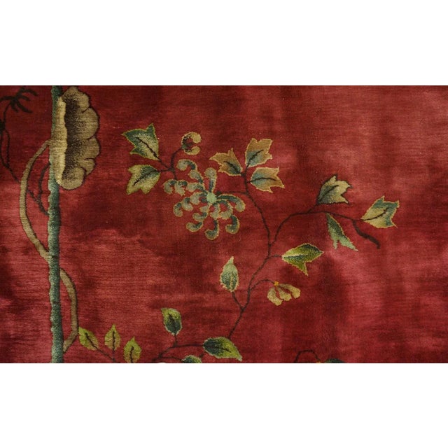 1920s Chinese Art Deco Carpet ( 8'10" x 11'7" - 270 x 353 cm) For Sale - Image 12 of 12