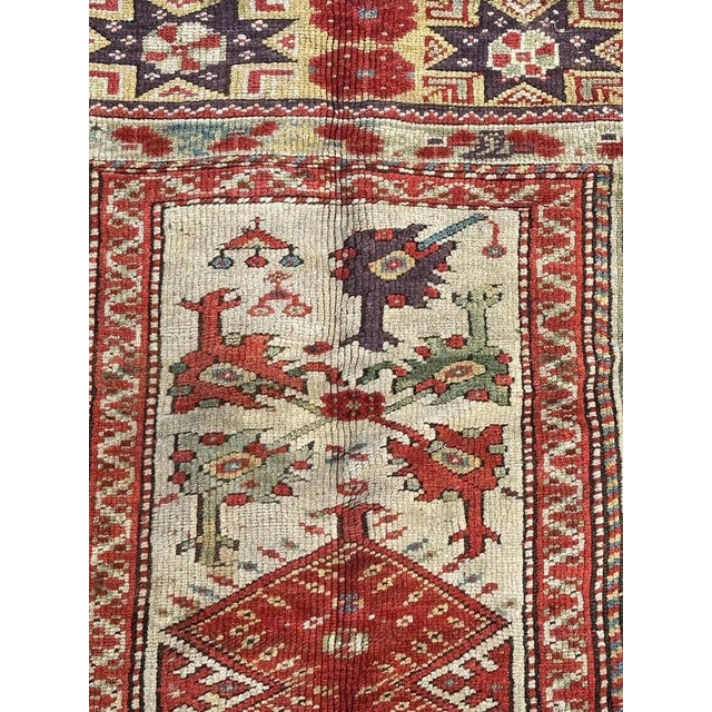 Brown Antique Turkish Anatolian Rug For Sale - Image 8 of 18