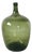 Large Vintage Wine Balloon in Green Glass, Italy, 1950s For Sale