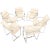 Set of 6 Scoop Shape Seats Chrome Dining Milo Baughman Room Chairs For Sale - Image 12 of 12