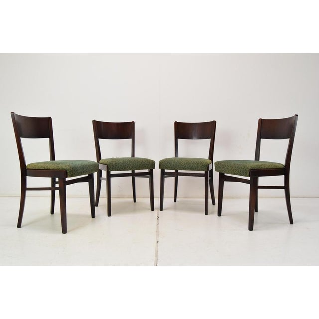 Dining Chairs from Interier Praha, 1950s, Set of 4 For Sale - Image 3 of 18