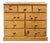 Vintage Pine Nine Drawer Chest of Drawers, 1950s For Sale