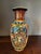 Ceramic Japanese Satsuma Vase with Court Scene by Moriage Decoration, 1920 For Sale - Image 7 of 7