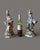 Antique Rococo Porcelain Figural Candlesticks from Sitzendorf, 1900, Set of 2 For Sale - Image 4 of 10