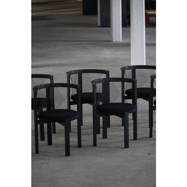 Late 20th Century String Chairs from Niels Jørgen Haugesen, 1970s, Set of 8 For Sale - Image 9 of 18