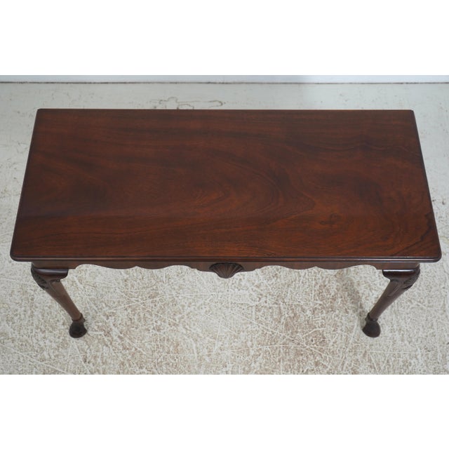 Traditional Kindel Irish Georgian Cherry Sofa Table For Sale - Image 3 of 16