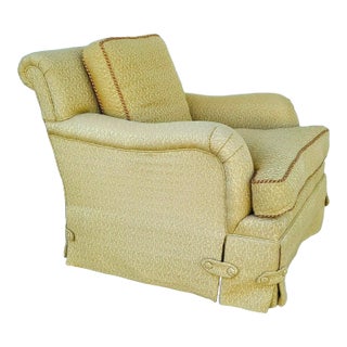 Designer English Lounge Chair by C Brett Carter For Sale