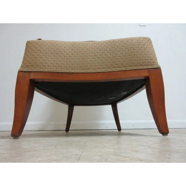 1990s Hickory White Fireside Club Chair For Sale - Image 4 of 10