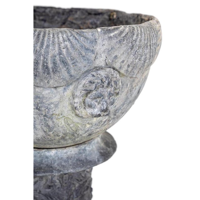 Victorian Lead Garden Planter For Sale - Image 7 of 12