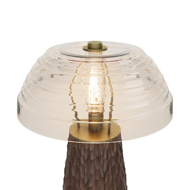 Contemporary Lloyd I Table Lamp by Wood Tailors Club For Sale - Image 3 of 17